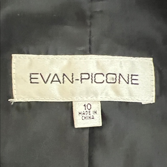 Evan Picone Multicolor Patterned Blazer - Picture 2 of 3